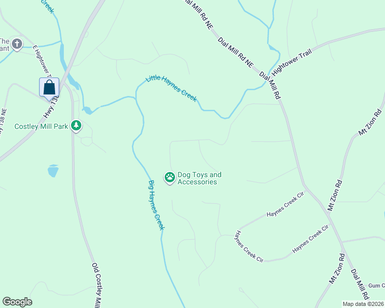 map of restaurants, bars, coffee shops, grocery stores, and more near 10 Rainey Ridge in Oxford