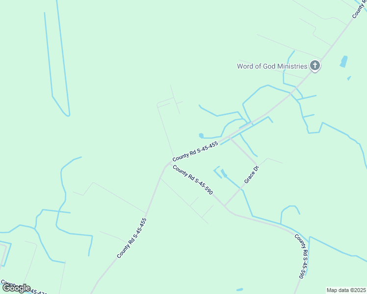 map of restaurants, bars, coffee shops, grocery stores, and more near 1009 County Road S-45-455 in Kingstree