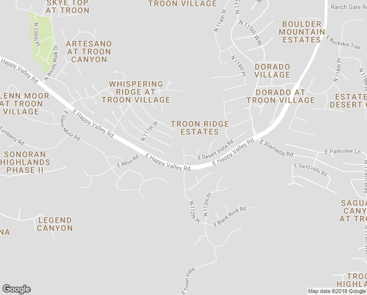 map of restaurants, bars, coffee shops, grocery stores, and more near 28671 112th Place in Scottsdale