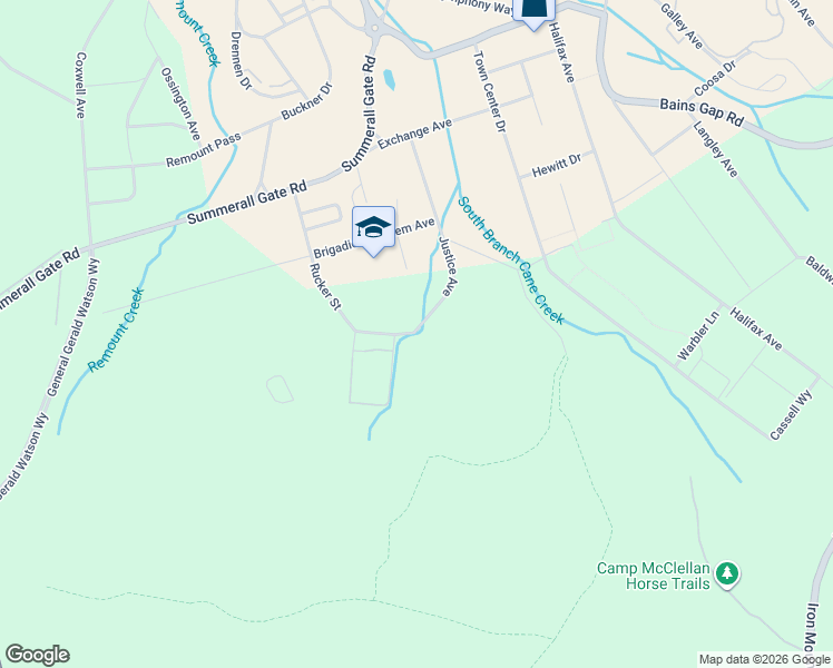 map of restaurants, bars, coffee shops, grocery stores, and more near 11th Avenue in Anniston