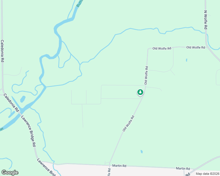 map of restaurants, bars, coffee shops, grocery stores, and more near 524 Abbey Road in Caledonia