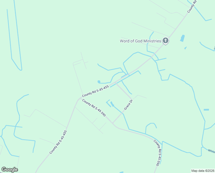 map of restaurants, bars, coffee shops, grocery stores, and more near 1043 County Road S-45-455 in Kingstree
