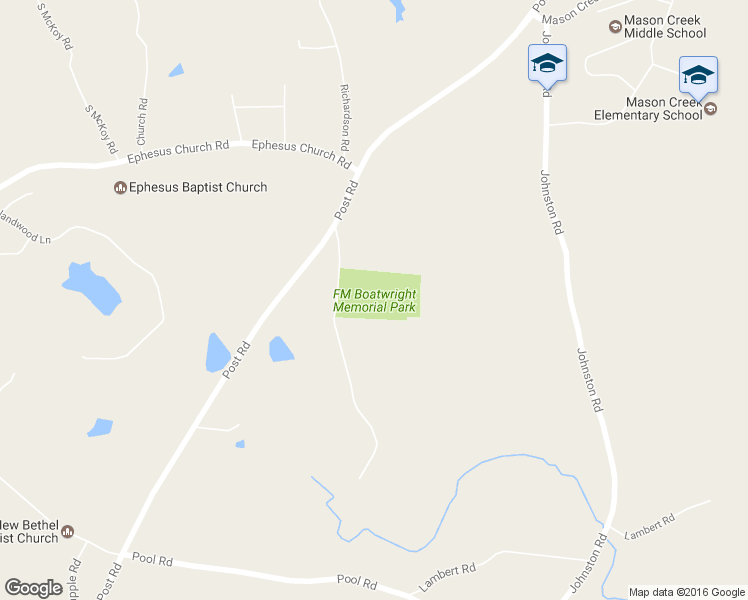 map of restaurants, bars, coffee shops, grocery stores, and more near 3546 Post Road in Winston