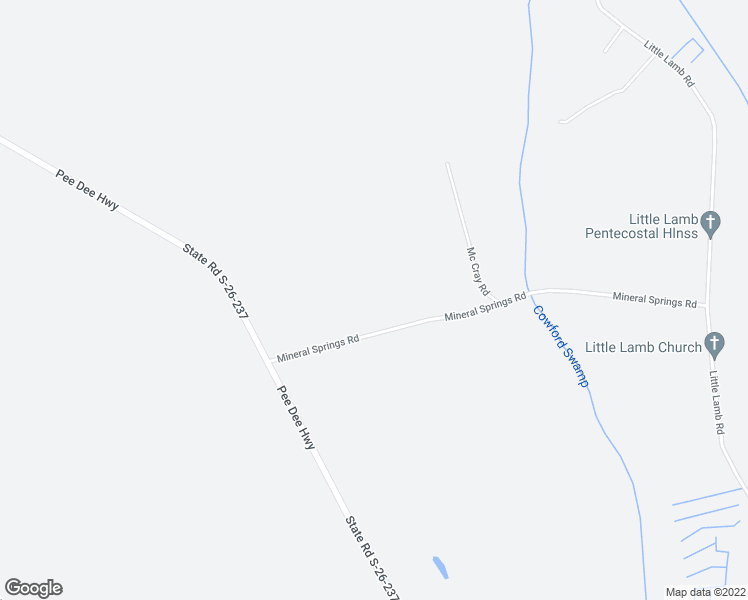 map of restaurants, bars, coffee shops, grocery stores, and more near 2114 Mineral Springs Road in Conway