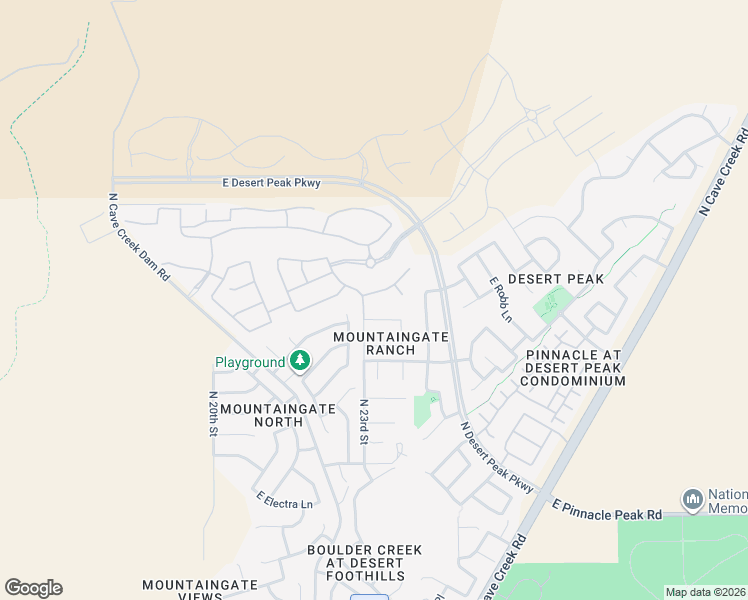 map of restaurants, bars, coffee shops, grocery stores, and more near 2305 East Lieber Place in Phoenix