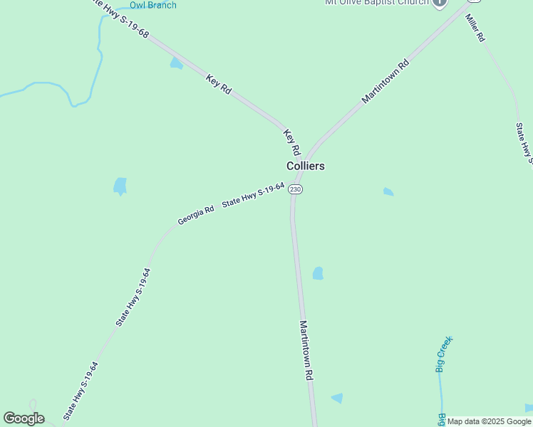map of restaurants, bars, coffee shops, grocery stores, and more near 9 Georgia Road in Edgefield