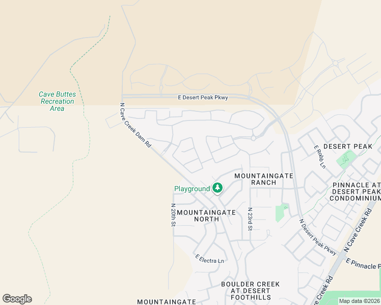 map of restaurants, bars, coffee shops, grocery stores, and more near 24229 North 21st Street in Phoenix