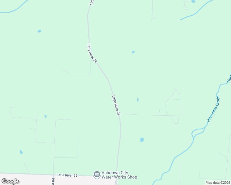 map of restaurants, bars, coffee shops, grocery stores, and more near 238 Little River 29 in Ashdown