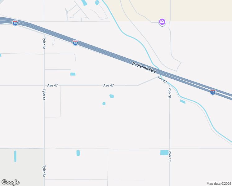 map of restaurants, bars, coffee shops, grocery stores, and more near 86557 Avenue 47 in Coachella