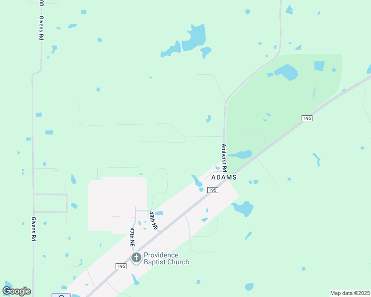 map of restaurants, bars, coffee shops, grocery stores, and more near 7495 County Road 42480 in Paris