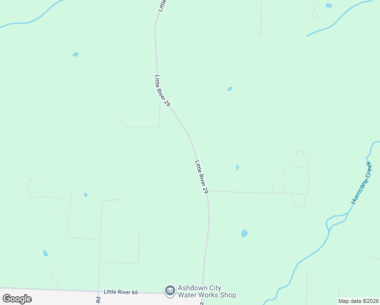 map of restaurants, bars, coffee shops, grocery stores, and more near 238 Little River 29 in Ashdown