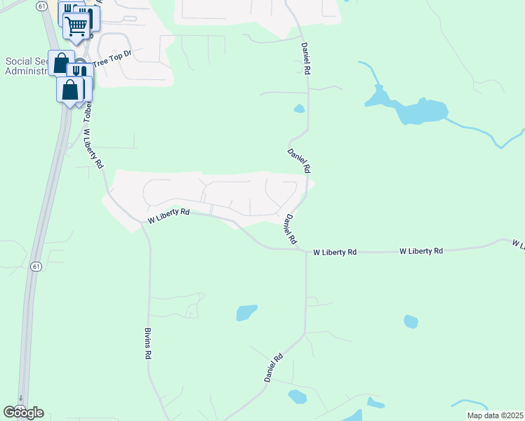 map of restaurants, bars, coffee shops, grocery stores, and more near 296 Augusta Woods Drive in Villa Rica