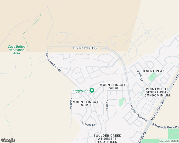 map of restaurants, bars, coffee shops, grocery stores, and more near 2123 East Charlotte Drive in Phoenix