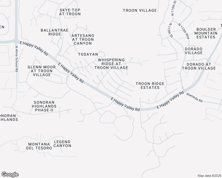 map of restaurants, bars, coffee shops, grocery stores, and more near 11073 East Turnberry Road in Scottsdale