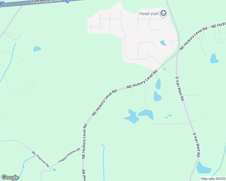 map of restaurants, bars, coffee shops, grocery stores, and more near 1778 Northeast Hickory Level Road in Villa Rica