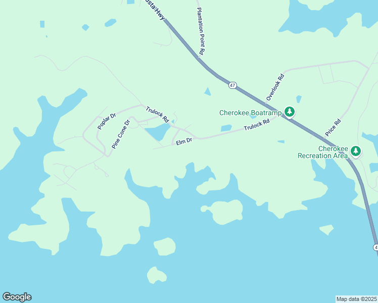 map of restaurants, bars, coffee shops, grocery stores, and more near 1200 Trulock Road in Lincolnton