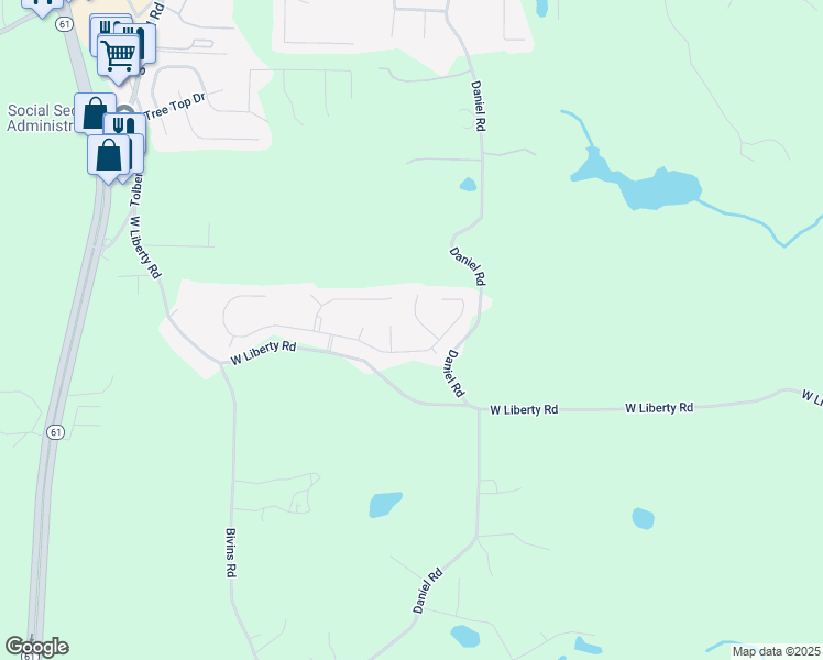 map of restaurants, bars, coffee shops, grocery stores, and more near 1008 Nandina Court in Villa Rica