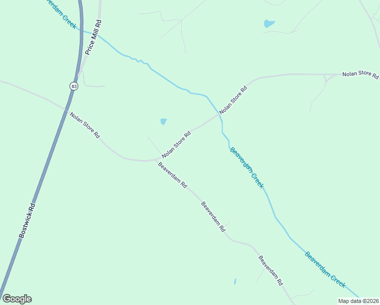 map of restaurants, bars, coffee shops, grocery stores, and more near 1490 Nolan Store Road in Madison