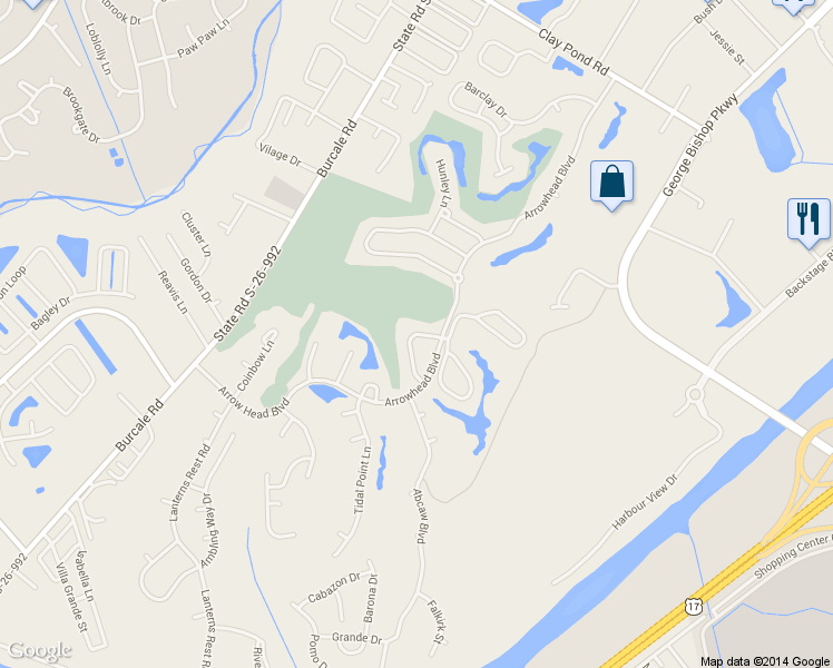 map of restaurants, bars, coffee shops, grocery stores, and more near 633 Needlerush Ct in Myrtle Beach