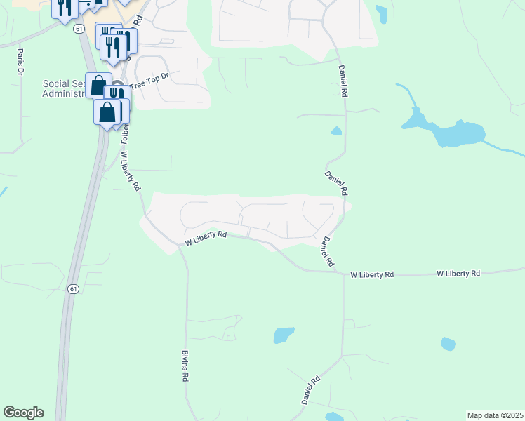 map of restaurants, bars, coffee shops, grocery stores, and more near 523 Firethorn Court in Villa Rica