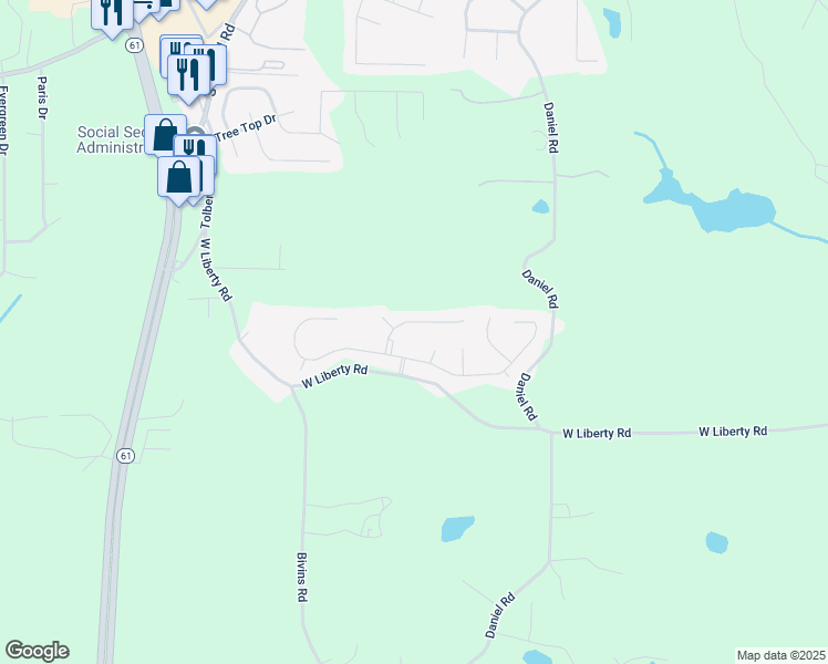 map of restaurants, bars, coffee shops, grocery stores, and more near 523 Firethorn Court in Villa Rica
