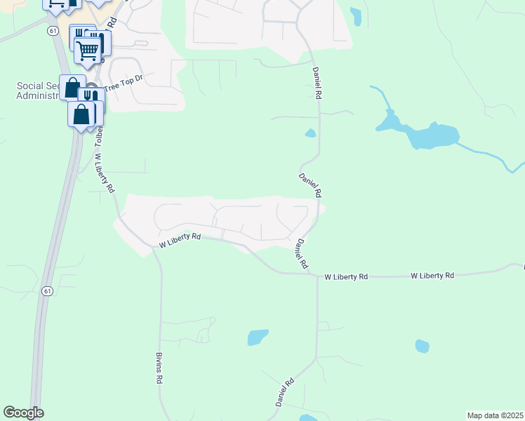 map of restaurants, bars, coffee shops, grocery stores, and more near 535 Firethorn Court in Villa Rica