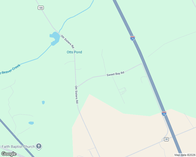 map of restaurants, bars, coffee shops, grocery stores, and more near 328 Sweet Bay Road in Saint Matthews