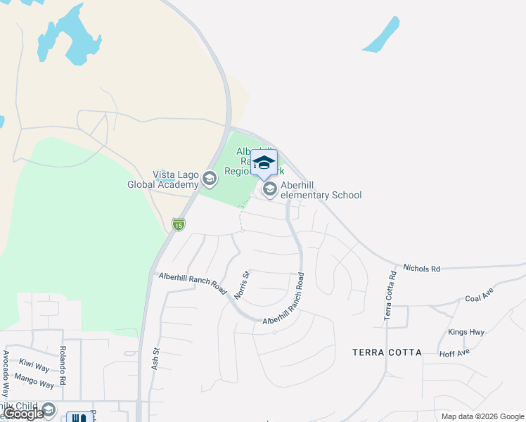 map of restaurants, bars, coffee shops, grocery stores, and more near 4178 Cypress Circle in Lake Elsinore