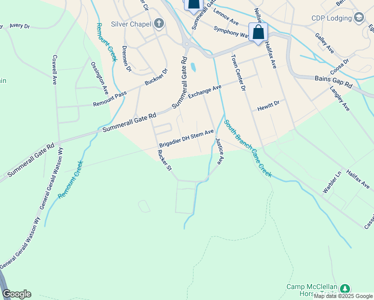 map of restaurants, bars, coffee shops, grocery stores, and more near in Calhoun County