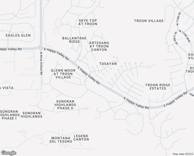 map of restaurants, bars, coffee shops, grocery stores, and more near 10859 East La Junta Road in Scottsdale