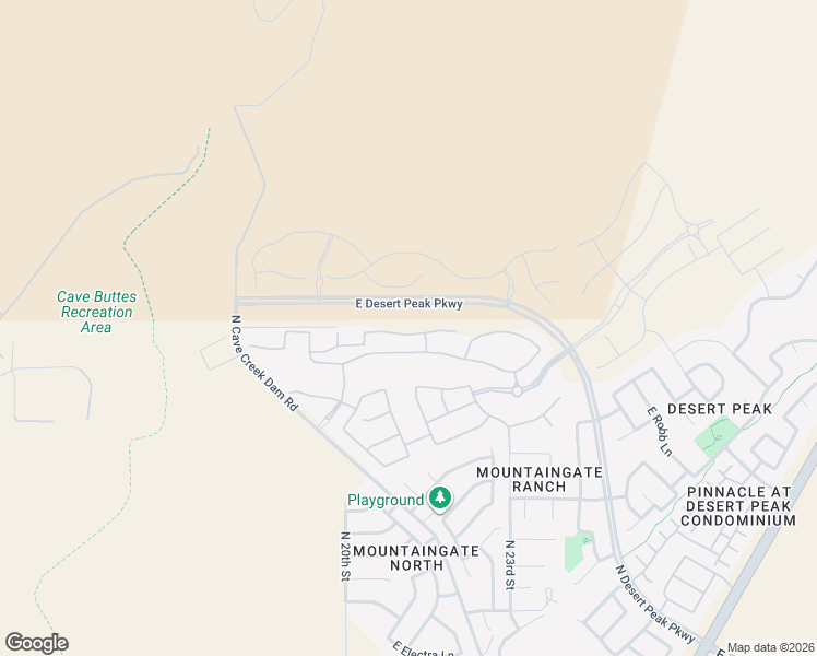 map of restaurants, bars, coffee shops, grocery stores, and more near 2049 East Questa Drive in Phoenix