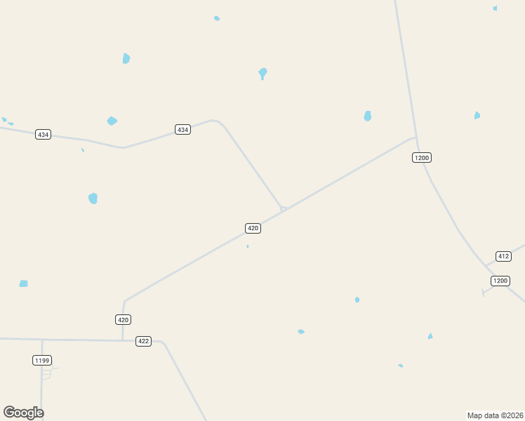 map of restaurants, bars, coffee shops, grocery stores, and more near County Road 420 in Gainesville