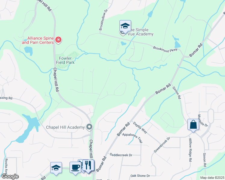 map of restaurants, bars, coffee shops, grocery stores, and more near 3486 Stonington Court in Douglasville