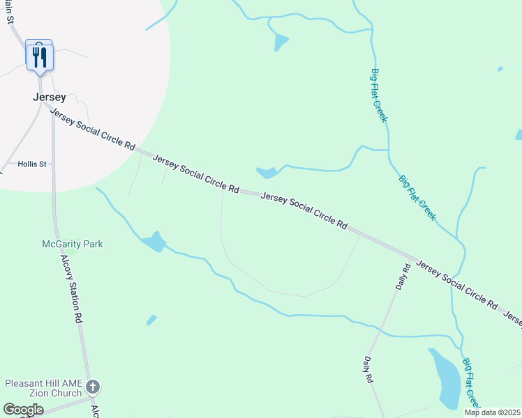 map of restaurants, bars, coffee shops, grocery stores, and more near 1409 Jersey Social Circle Road in Covington
