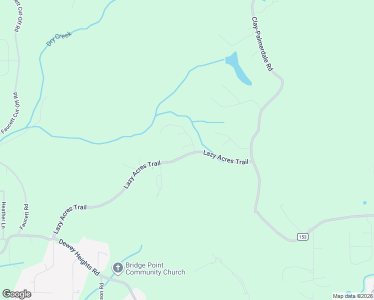 map of restaurants, bars, coffee shops, grocery stores, and more near 5820 Lazy Acres Trail in Pinson