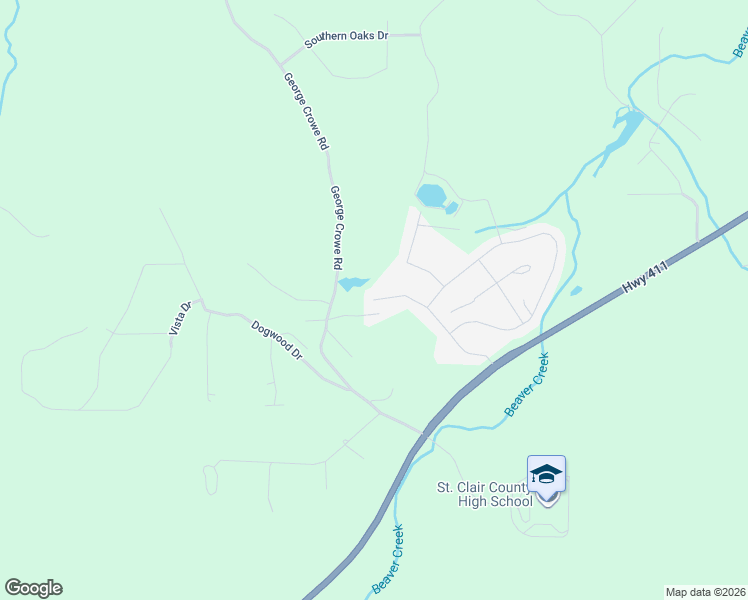 map of restaurants, bars, coffee shops, grocery stores, and more near 305 Smith Glen Drive in Springville