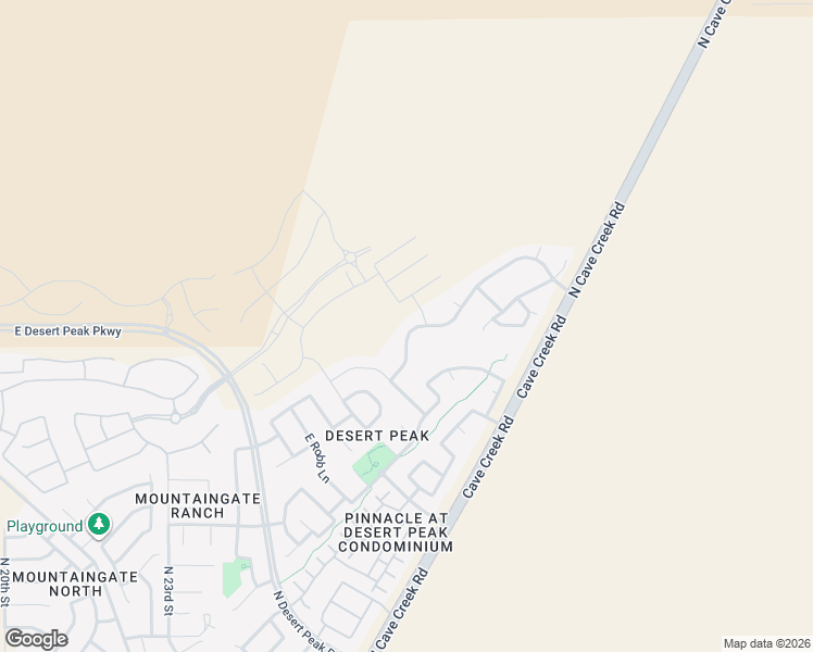 map of restaurants, bars, coffee shops, grocery stores, and more near 2716 East Quiet Hollow Lane in Phoenix