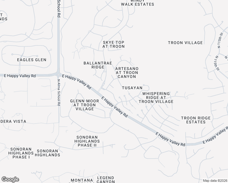 map of restaurants, bars, coffee shops, grocery stores, and more near 10793 East La Junta Road in Scottsdale