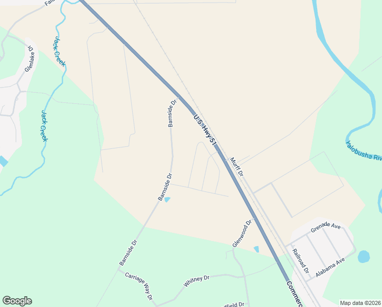 map of restaurants, bars, coffee shops, grocery stores, and more near 261 Liberty Loop in Grenada