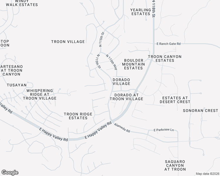 map of restaurants, bars, coffee shops, grocery stores, and more near 11488 East Chama Road in Scottsdale