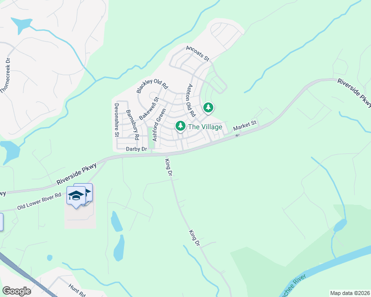 map of restaurants, bars, coffee shops, grocery stores, and more near 3233 Founders Way in Douglasville