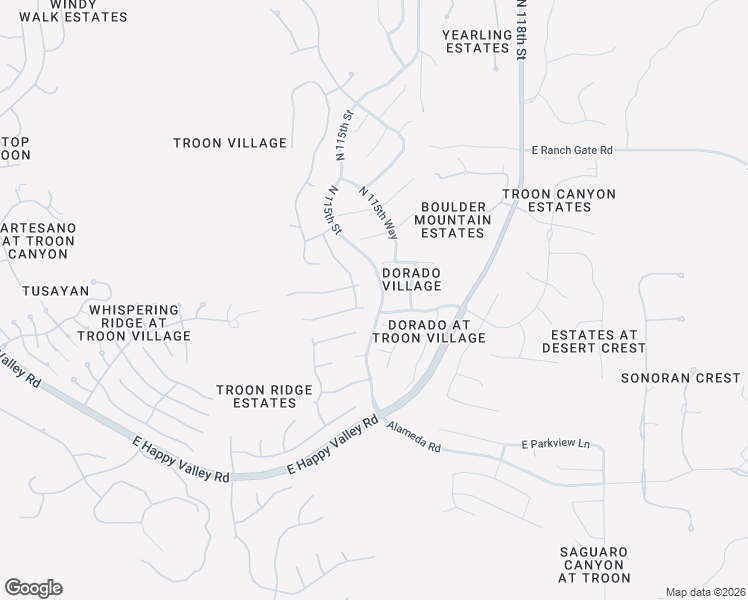 map of restaurants, bars, coffee shops, grocery stores, and more near 11488 East Chama Road in Scottsdale