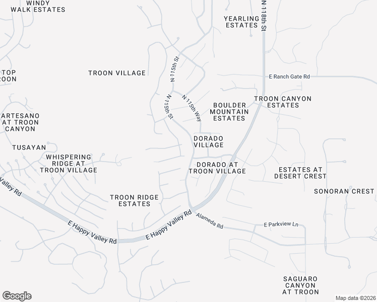 map of restaurants, bars, coffee shops, grocery stores, and more near 11488 East Chama Road in Scottsdale