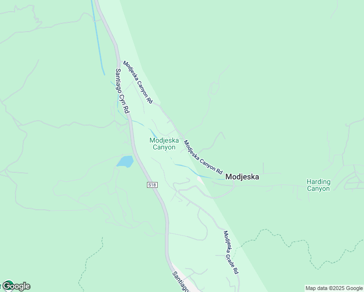 map of restaurants, bars, coffee shops, grocery stores, and more near 28100 Modjeska Canyon Road in Silverado