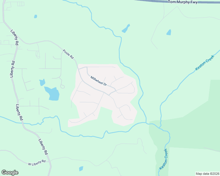 map of restaurants, bars, coffee shops, grocery stores, and more near 174 Millwheel Drive in Villa Rica