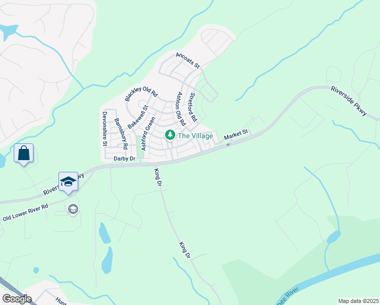 map of restaurants, bars, coffee shops, grocery stores, and more near 3217 Founders Way in Douglasville