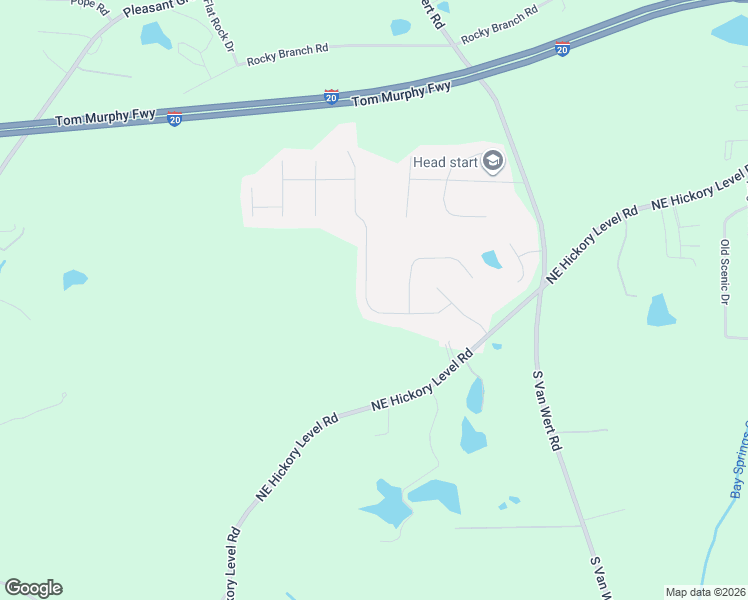 map of restaurants, bars, coffee shops, grocery stores, and more near 165 Lost Lake Trail in Villa Rica