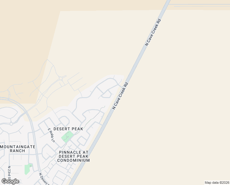 map of restaurants, bars, coffee shops, grocery stores, and more near 24715 North 29th Place in Phoenix