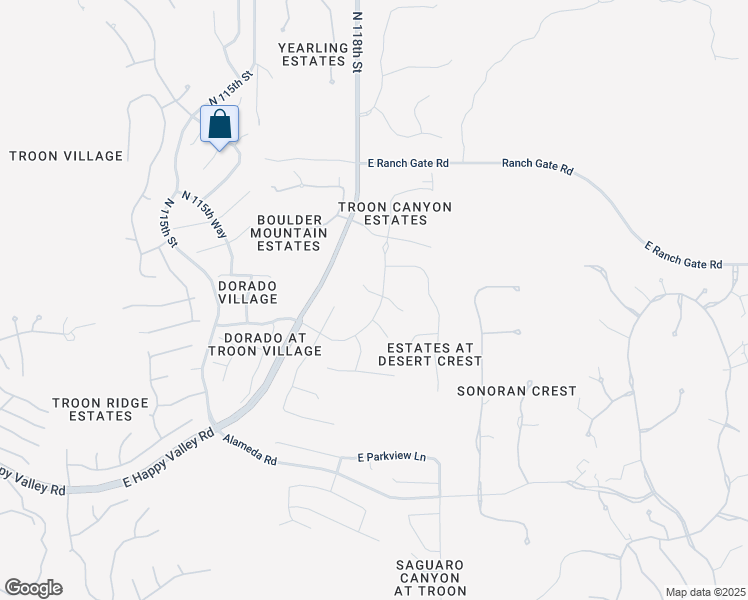 map of restaurants, bars, coffee shops, grocery stores, and more near 11847 East Chama Road in Scottsdale