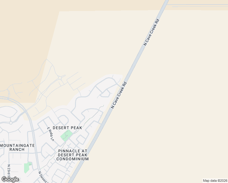 map of restaurants, bars, coffee shops, grocery stores, and more near 24715 North 29th Place in Phoenix